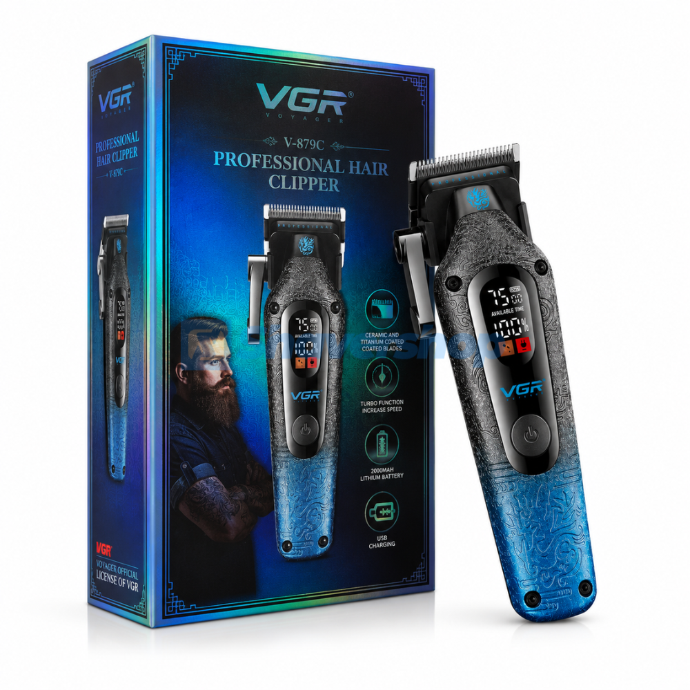 VGR V-879C Professional Hair Clipper