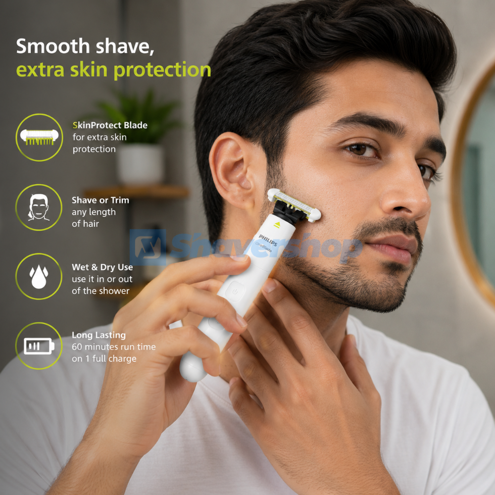 Philips QP1924/20 OneBlade Intimate Groomer Men And Women
