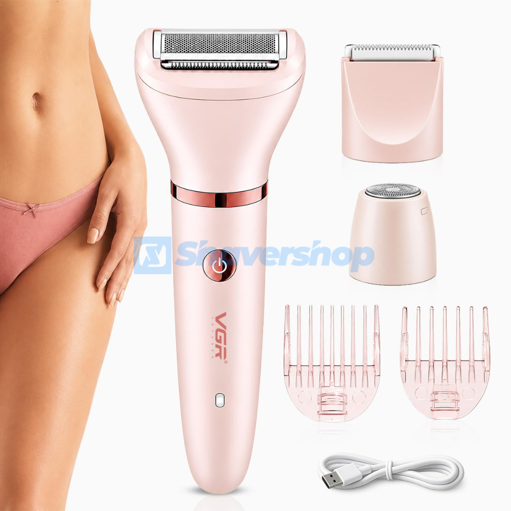 VGR V 3-in-1 Professional Lady Shaver And Hair Removal Kit