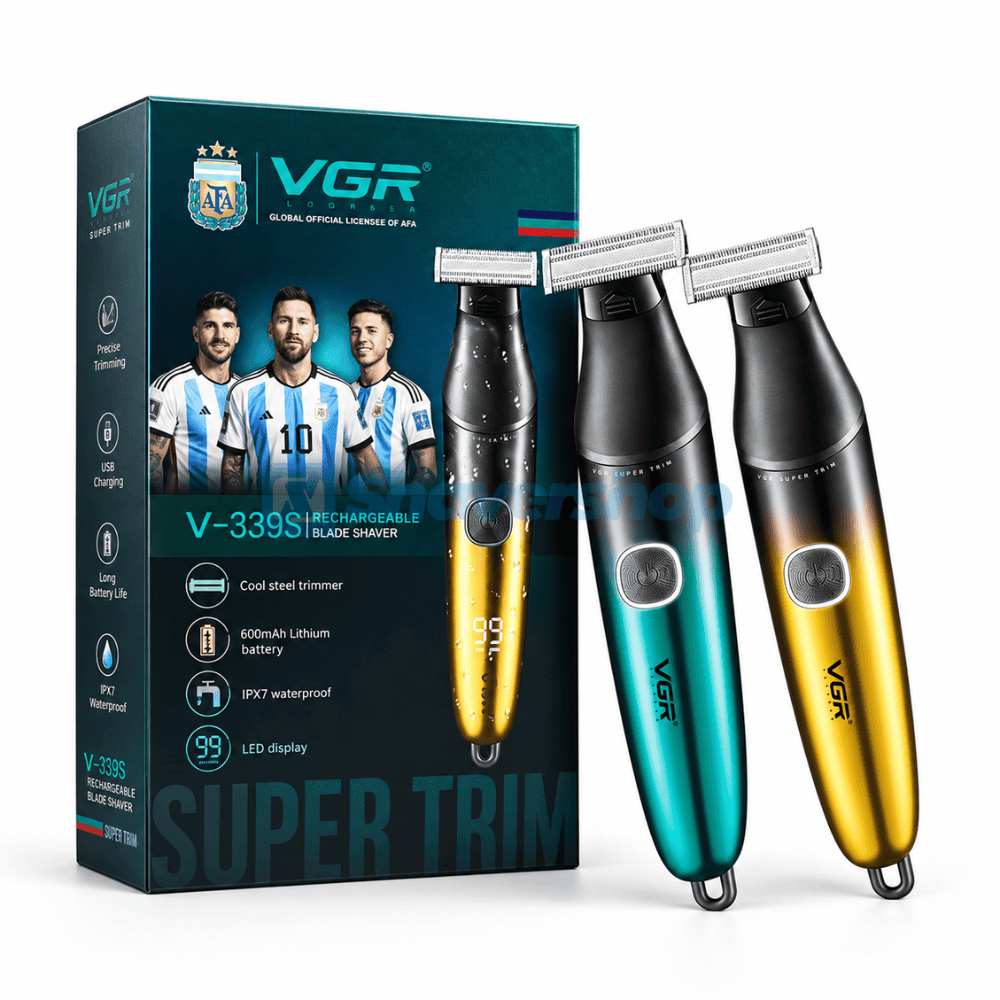 VGR V-339S Dual-Sided Blade Shaver